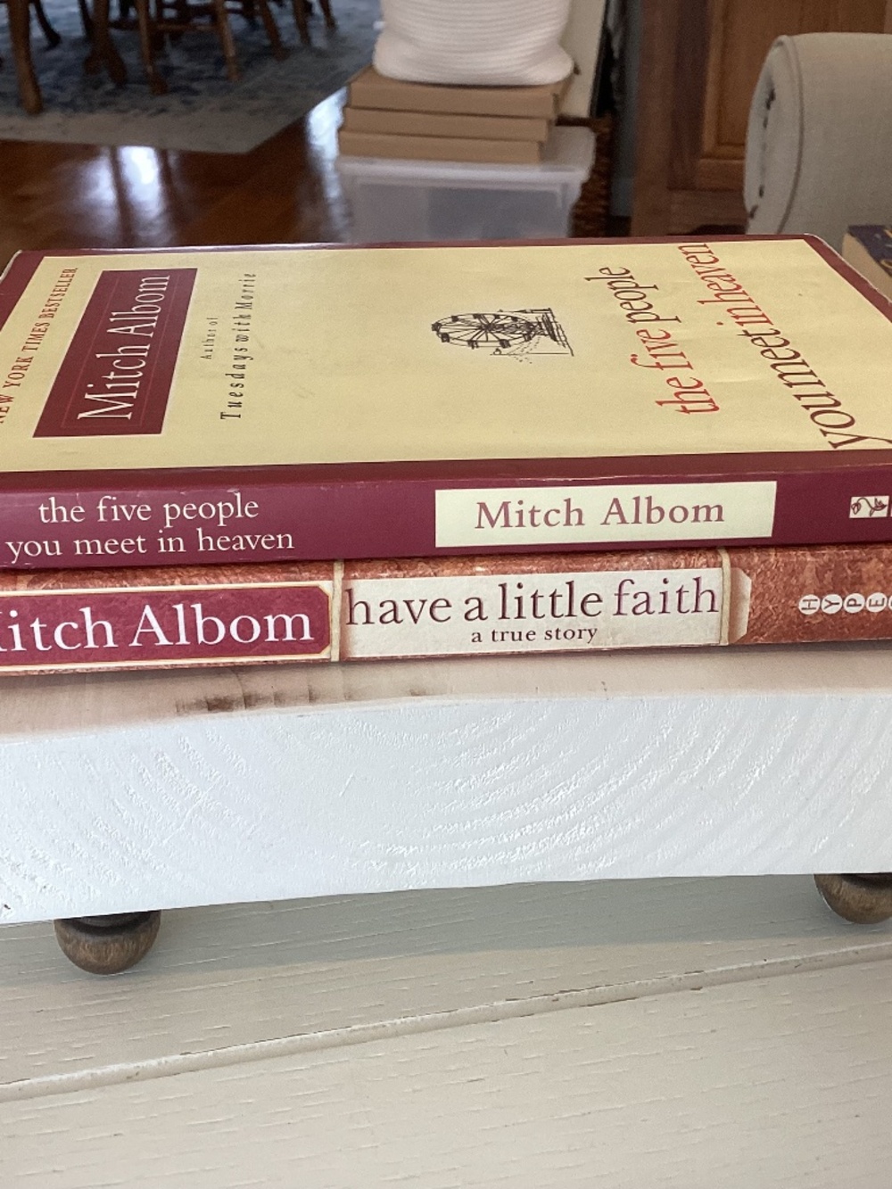 Set of (2) Mitch Albom Books